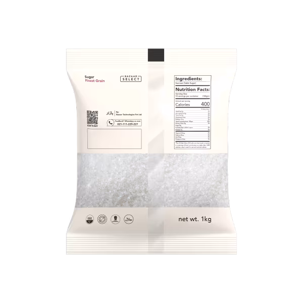 Bazaar Select Sugar 1kg 2